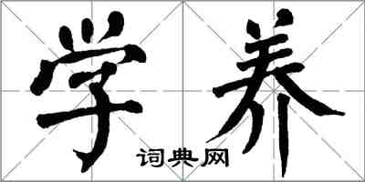 翁闓運學養楷書怎么寫