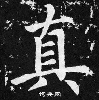 趙孟頫在張留孫碑中寫的真