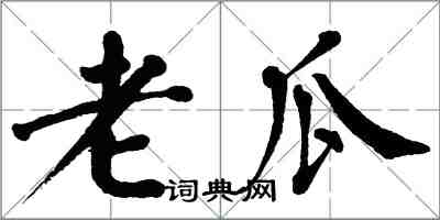 翁闓運老瓜楷書怎么寫