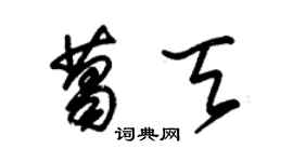 朱錫榮葛天草書個性簽名怎么寫