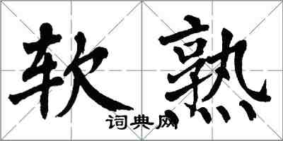 翁闓運軟熟楷書怎么寫