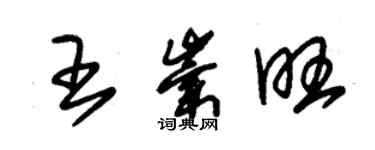 朱錫榮王崇旺草書個性簽名怎么寫