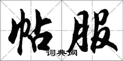 胡問遂帖服行書怎么寫