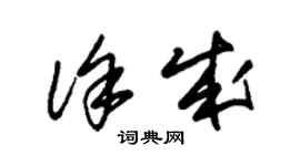 朱錫榮徐成草書個性簽名怎么寫