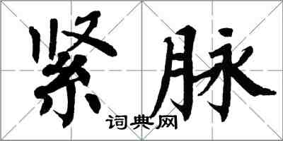 翁闓運緊脈楷書怎么寫