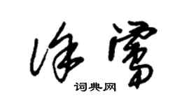 朱錫榮徐鶯草書個性簽名怎么寫