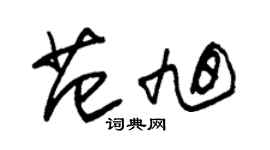 朱錫榮范旭草書個性簽名怎么寫