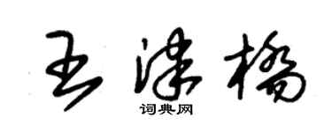 朱錫榮王津橋草書個性簽名怎么寫