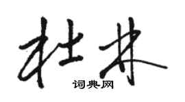 駱恆光杜林草書個性簽名怎么寫