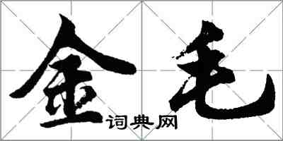 胡問遂金毛行書怎么寫