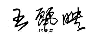 朱錫榮王麗映草書個性簽名怎么寫