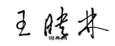 駱恆光王映林草書個性簽名怎么寫