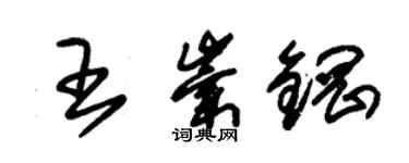 朱錫榮王崇鋼草書個性簽名怎么寫