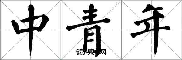 翁闓運中青年楷書怎么寫