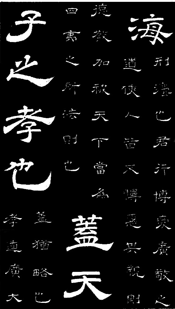 李隆基·石台孝經