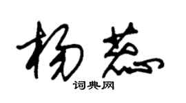 朱錫榮楊蕊草書個性簽名怎么寫