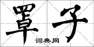 翁闓運罩子楷書怎么寫