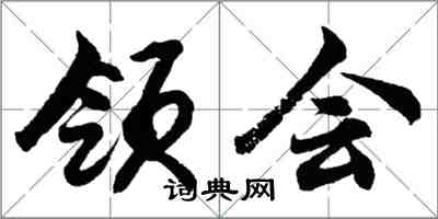 胡問遂領會行書怎么寫