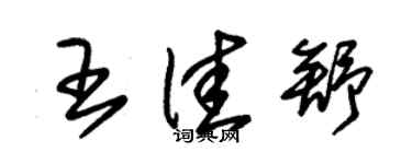 朱錫榮王佳舒草書個性簽名怎么寫