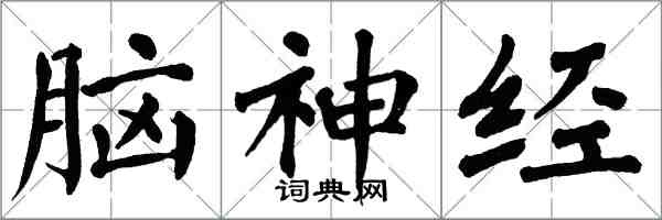 翁闓運腦神經楷書怎么寫