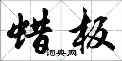 胡問遂蠟板行書怎么寫