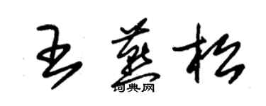 朱錫榮王燕松草書個性簽名怎么寫