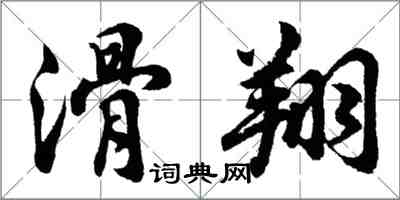 胡問遂滑翔行書怎么寫