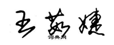 朱錫榮王茹婕草書個性簽名怎么寫
