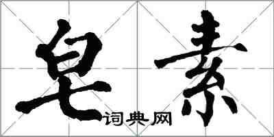 翁闓運皂素楷書怎么寫