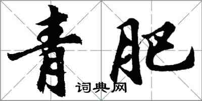 胡問遂青肥行書怎么寫