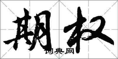 胡問遂期權行書怎么寫