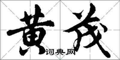 胡問遂黃茂行書怎么寫