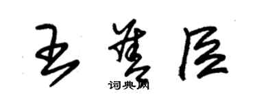 朱錫榮王善臣草書個性簽名怎么寫