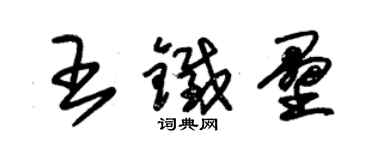 朱錫榮王鐵壘草書個性簽名怎么寫