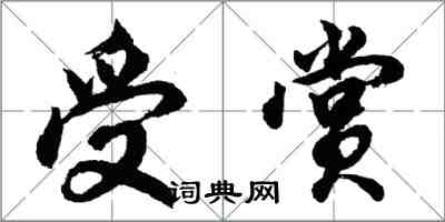 胡問遂受賞行書怎么寫