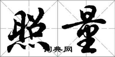 胡問遂照量行書怎么寫