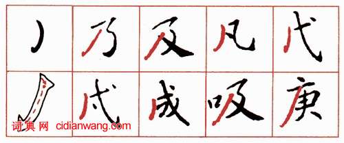 小楷《靈飛經》筆法講解