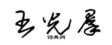朱錫榮王光群草書個性簽名怎么寫