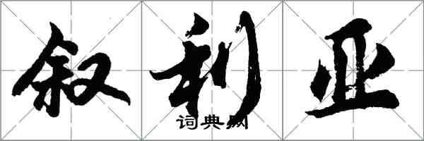 胡問遂敘利亞行書怎么寫