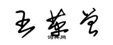 朱錫榮王革曾草書個性簽名怎么寫