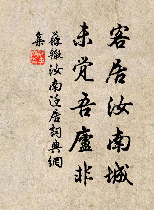 賴渠金石友,端的慰平生 詩詞名句