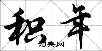 胡問遂積年行書怎么寫