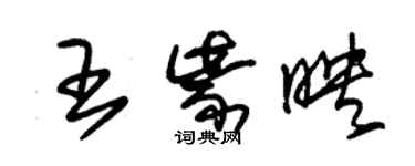 朱錫榮王紫映草書個性簽名怎么寫