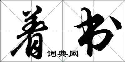 胡問遂著書行書怎么寫