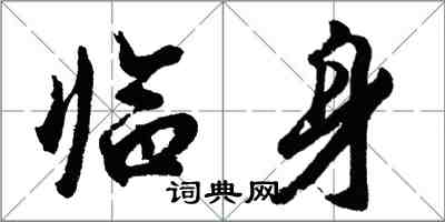 胡問遂臨身行書怎么寫