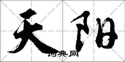 胡問遂天陽行書怎么寫