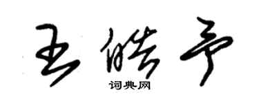 朱錫榮王皓予草書個性簽名怎么寫