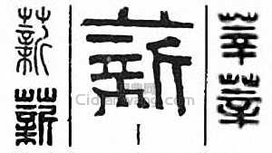 “薪”篆刻印章