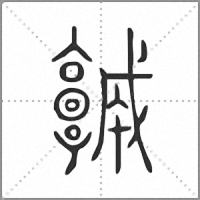 𩫨小篆