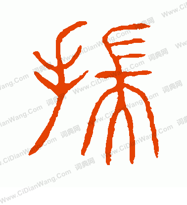 說文解字寫的揣